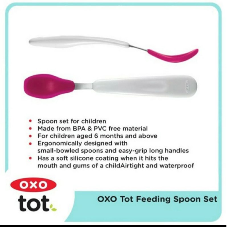 Feeding Spoon Set / Set Sendok makanan bayi  Isi 2 / Sendok Mpasi