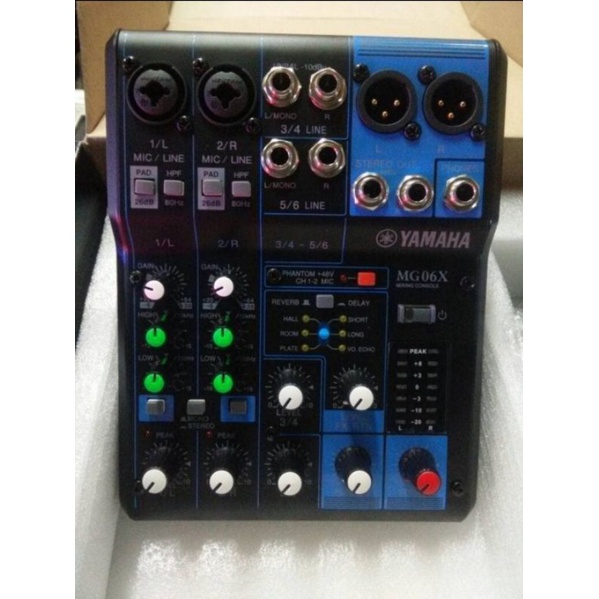 Mixer 6ch Yamaha MG 06X MG06X MG06 X MG 06 X