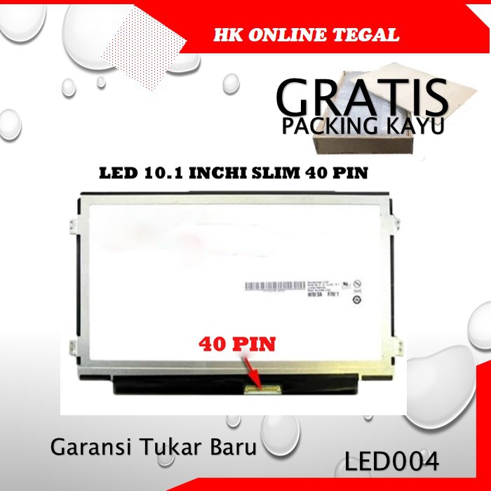 Layar LCD LED Acer Aspire One 522 531 531h 532 532H