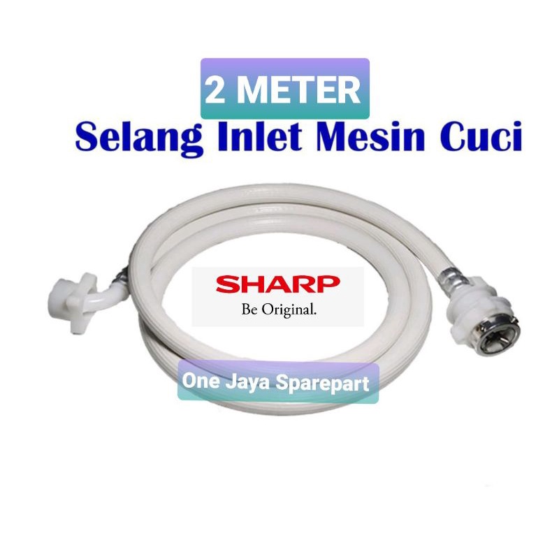 Selang water inlet mesin cuci Sharp 1 Tabung | selang masuk air mesin cuci