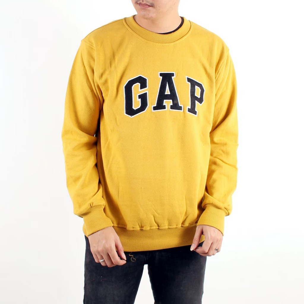 Sweater Crewneck GAP PREMIUM TERBARU | CREWNEK PREMIUM TERMURAH PRIA WANITA