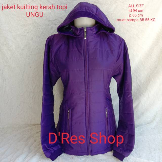 jaket balon kuilting