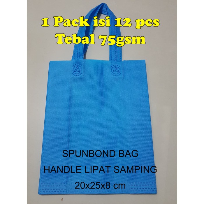 

SALE [PCS] Spunbond Goodie Bag / Tas Kain / HLS - Tali Polos uk. 20x25x8cm