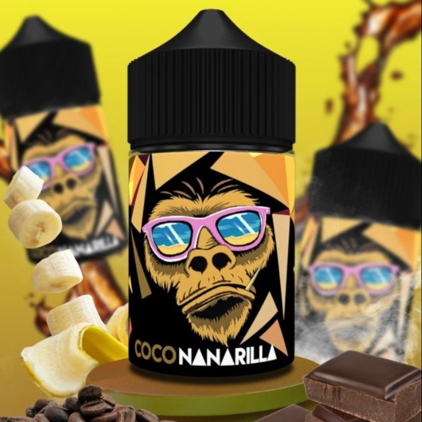 Coconarilla Chocolate Coffee Banana 60ML 3&amp;6&amp;9Mg by IJC Berpita Cukai