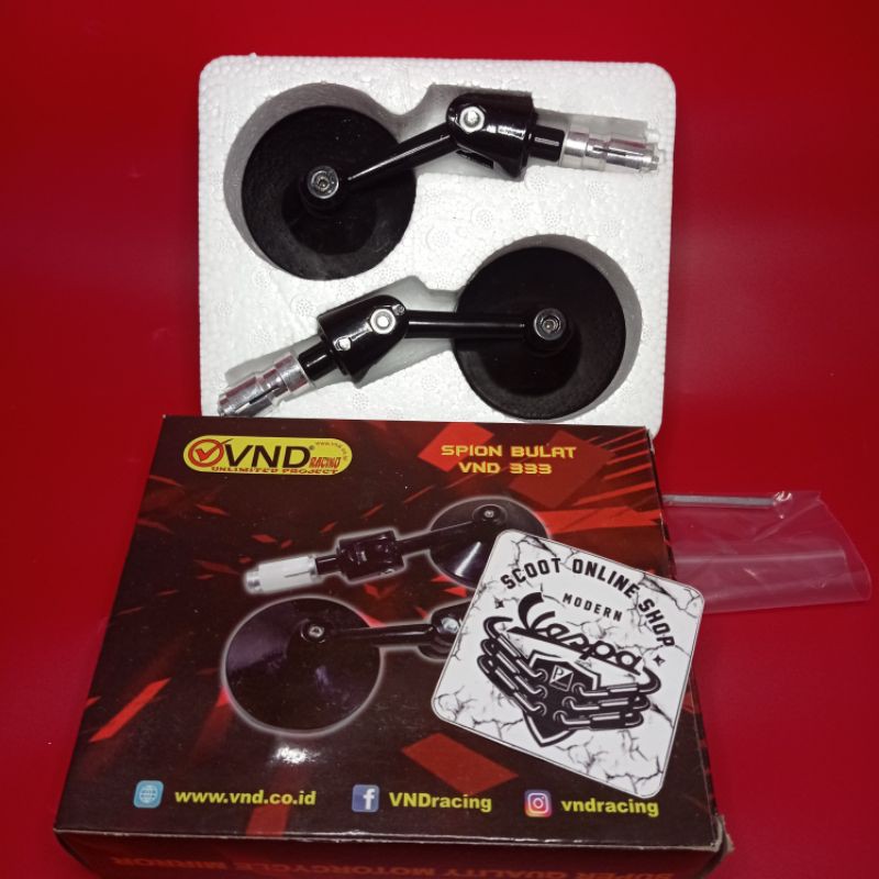 Spion Jalu BAR END Vespa Matic Bulat VND