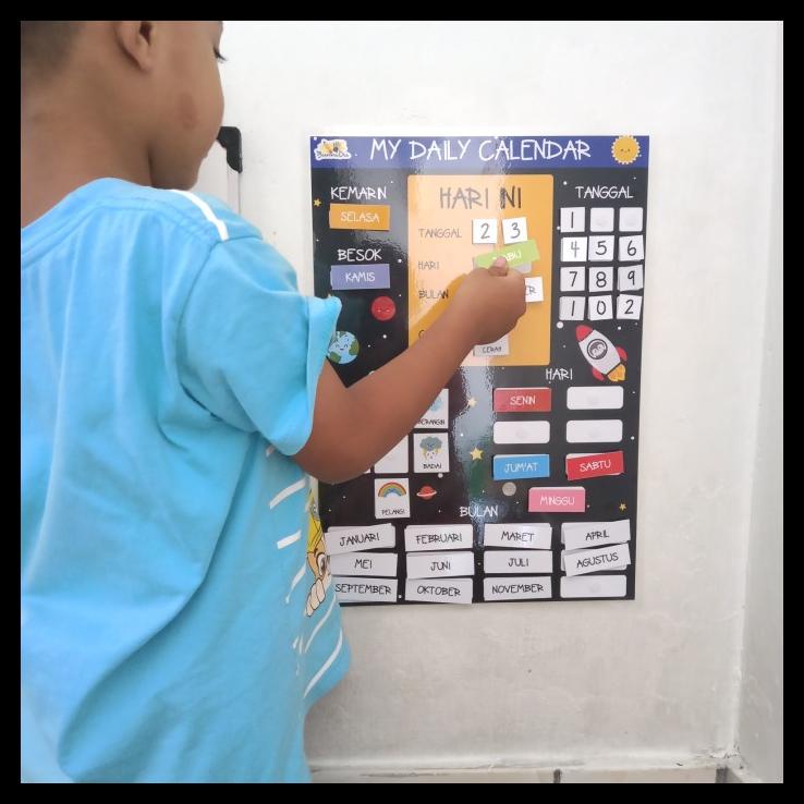 

TERBARUU!! Mainan Montessori - Kalender Anak - Kalender montessori PROMO