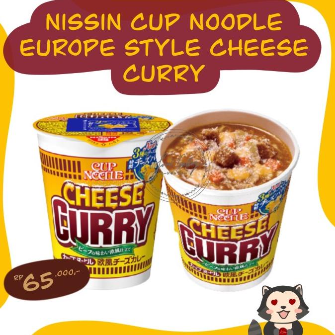 

Promo Awal tahun Nissin Cup Noodle Cheese Curry JAPAN Promo Awal tahun