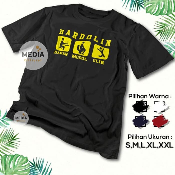 KAOS BAJU UNIK BAHASA SUNDA HARDOLIN DAHAR MODOL ULIN