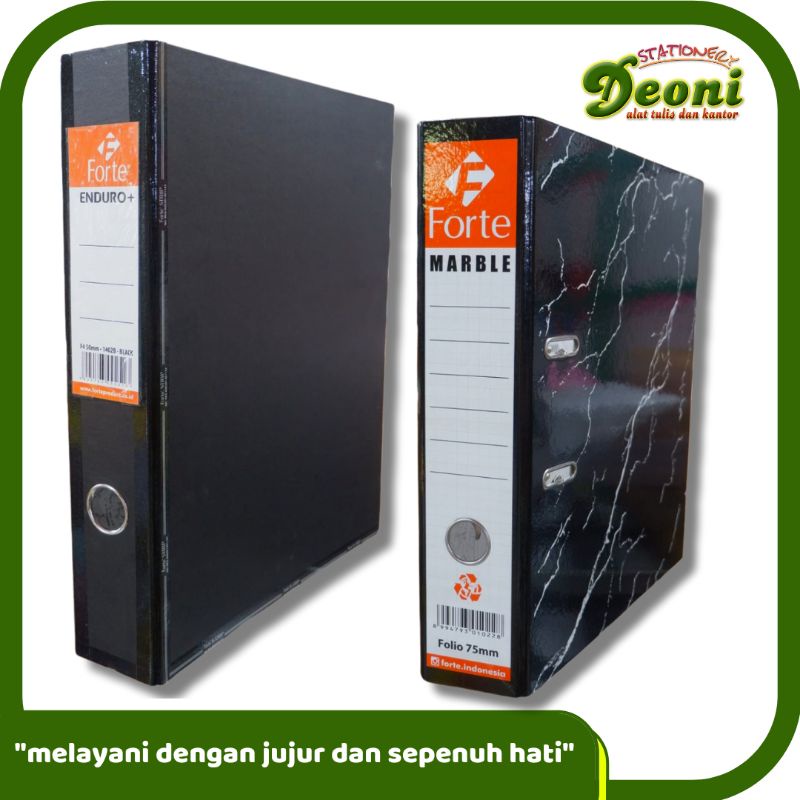 

Odner Forte Folio 75mm Hitam