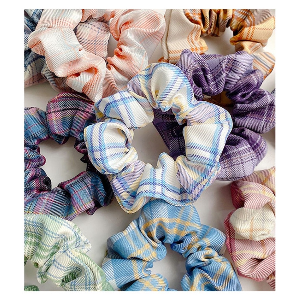 [UNI 016B] SCRUNCHIE KOREA  | IKAT RAMBUT  |  CEPOL RAMBUT ALA KOREA   |  KUNCIRAN