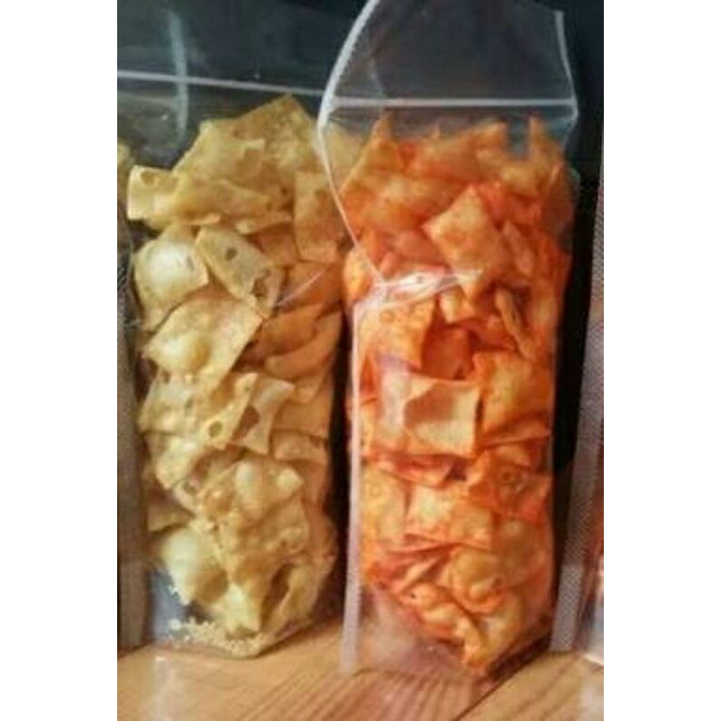 

Pangsit Goreng || Kripik pangsit