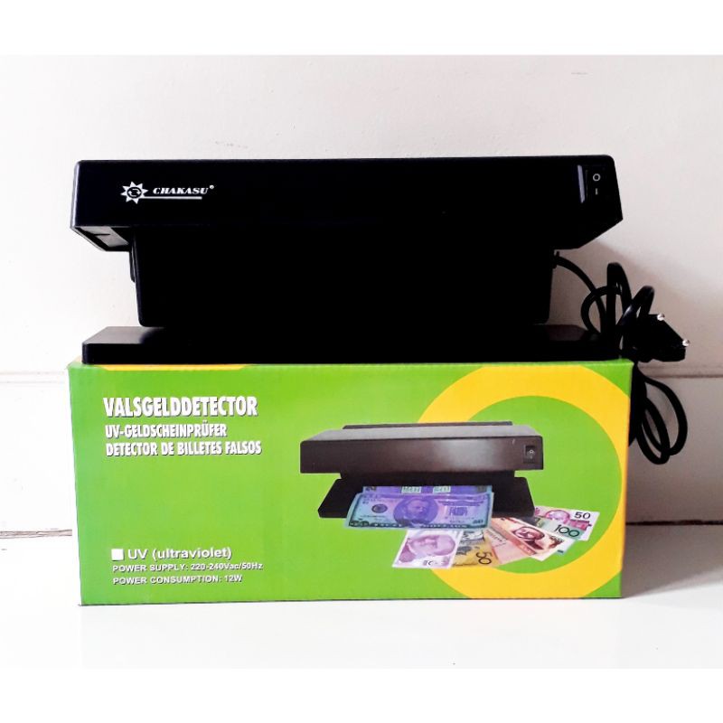 Lampu ultraviolet 2x6w Lampu uang palsu Money detector