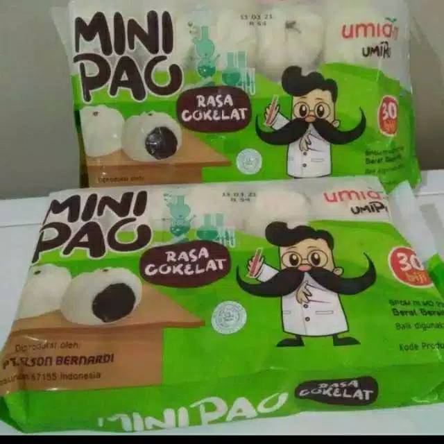 

Minipao / bakpao mini isi coklat