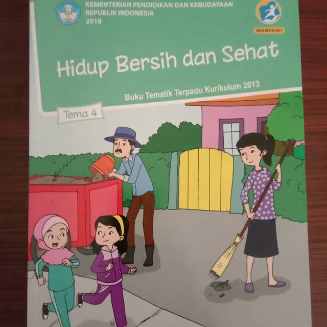 

Buku Tematik SD kelas 2 Tema 4 Hidup Bersih dan Sehat