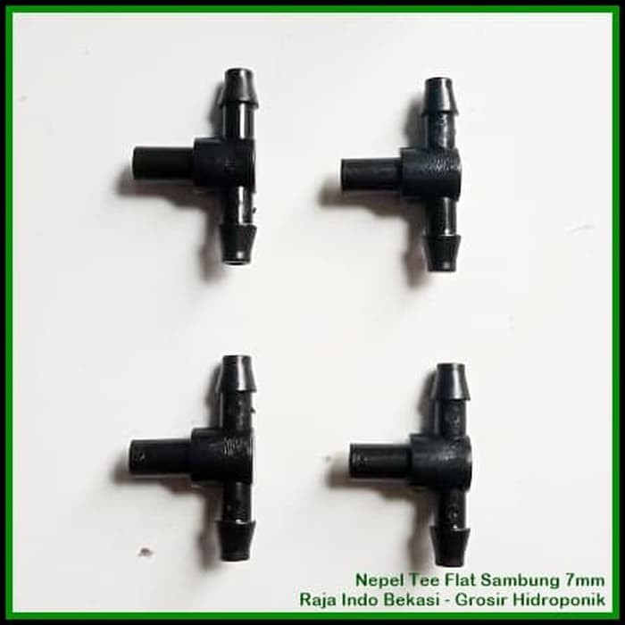 Nepel Tee Flat 7 Mm Connector Nepel Tee Flat 7mm Te To Ke Sprayer Nozzle Fogger Misting Sprinkler