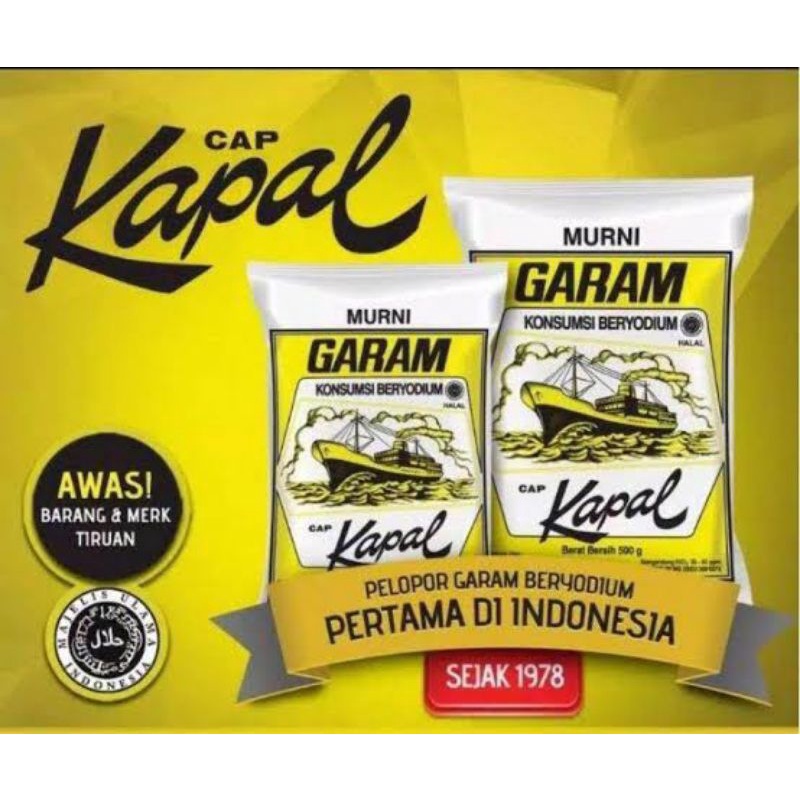 

Garam Cap Kapal Asli Beryodium