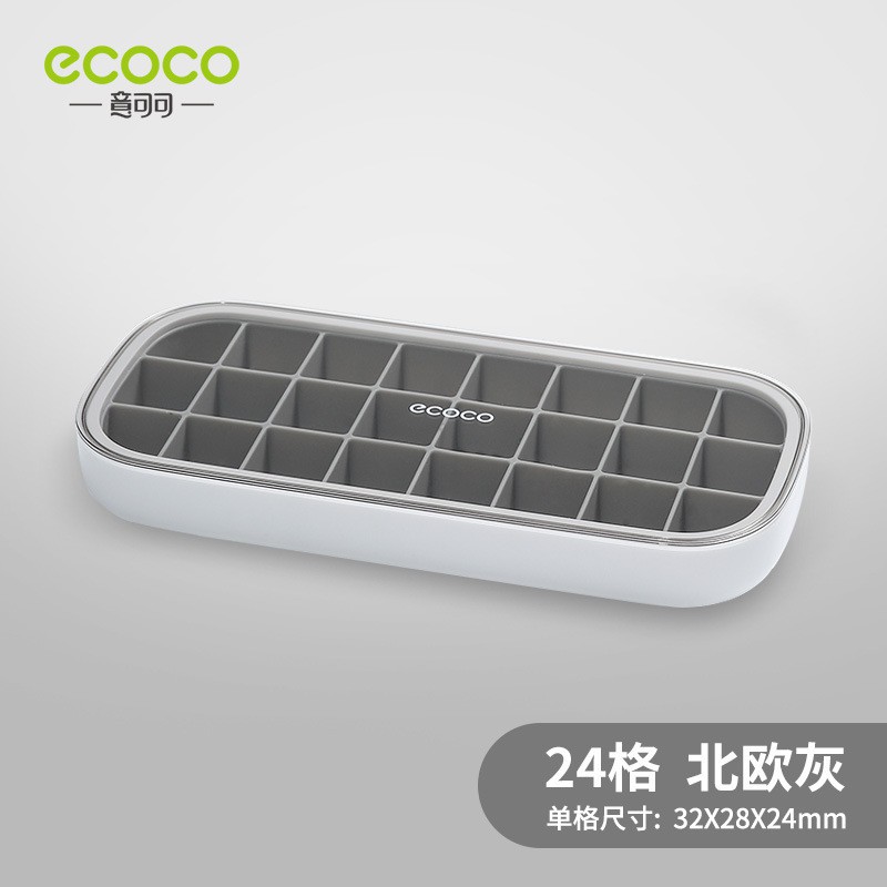 Ecoco Silicone ice cube tray - Cetakan es batu food grade anti pecah