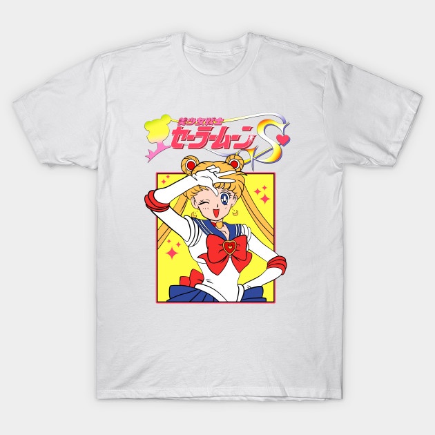 Kaos Kartun Sailor Moon T-Shirt kaos gildan