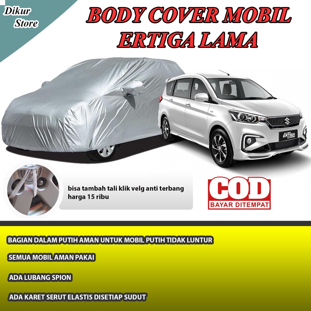 Body Cover Mobil Ertiga / Sarung Mobil Suzuki ertiga lama / Cover Mobil ERTIGA / Sarung Mobil Ertiga