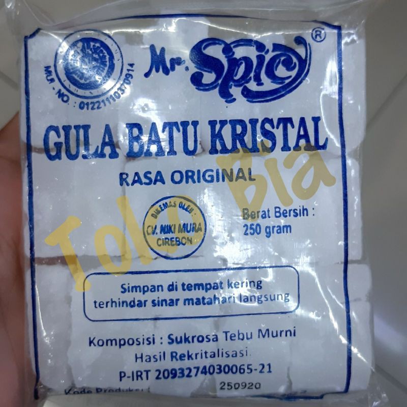 

gula batu Mr Spicy Cirebon