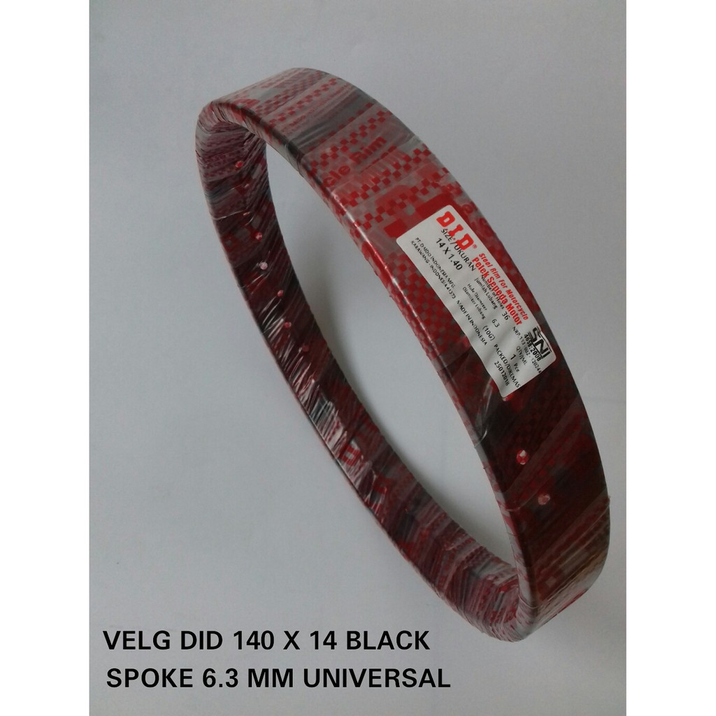 Velg DID 140 x 14 Black
