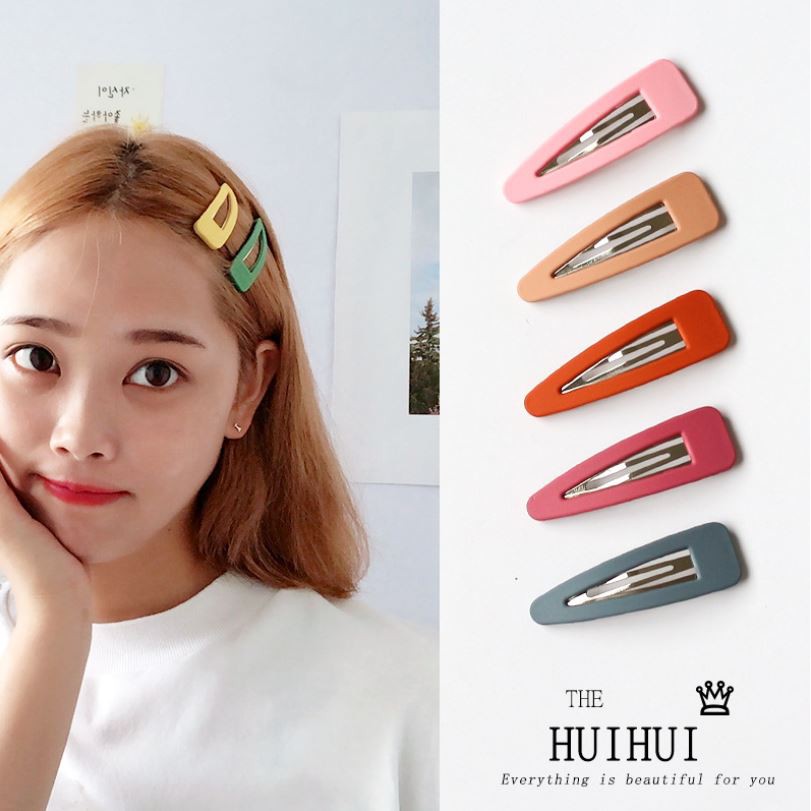 1Pcs BB Clip Rambut Jepit Rambut Poni Korea / Hairclip Wanita - Aksesoris Fashion Rambut Anak Wanita