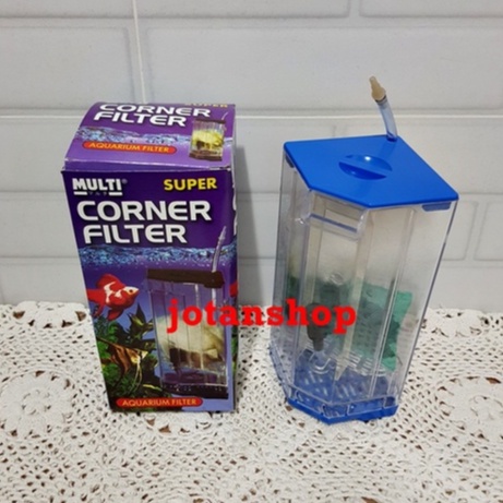 MULTI SUPER CORNER FILTER INTERNAL SUDUT POJOK AQUARIUM AQUASCAPE