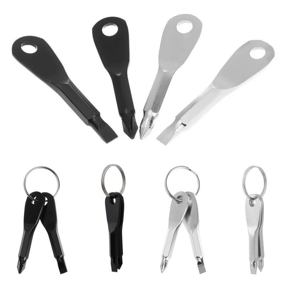 Obeng Nanas Stainless Steel Portable Gantungan Kunci Mini Gadget Luar Ruangan