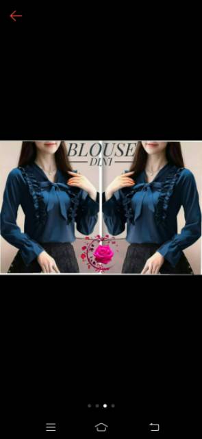 Dini blouse/moscrepe HQ