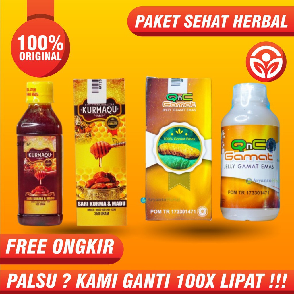 

PAKET SEHAT HERBAL QnC Jelly Gamat dan Kurmaqu Mengobati Berbagai Macam Penyakit