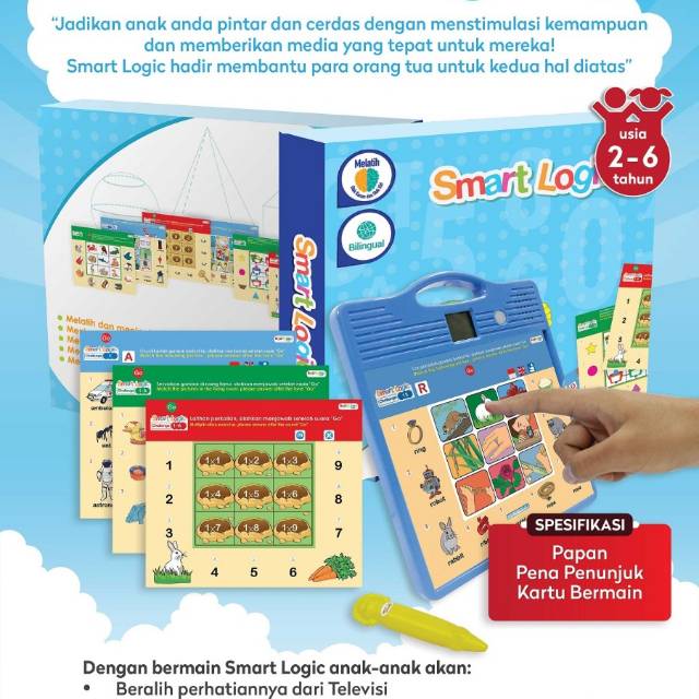 [Freeong] Smart Logic + papan + pen sentuh