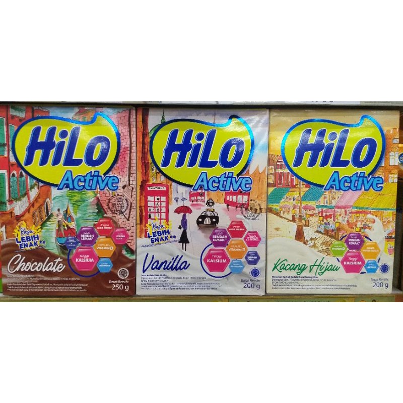 

KZ - hilo active vanila, kacang hijau, coklat