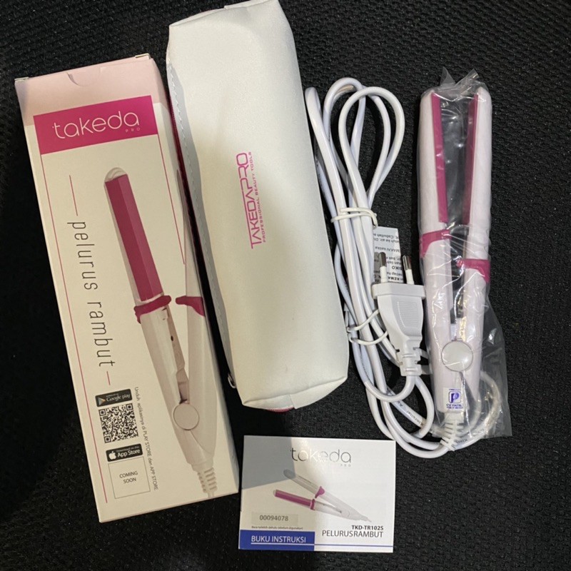 TAKEDA Pingky Mini S-Plate TKD-TR102 S Pink - Catokan Mini/ Travel Friendly