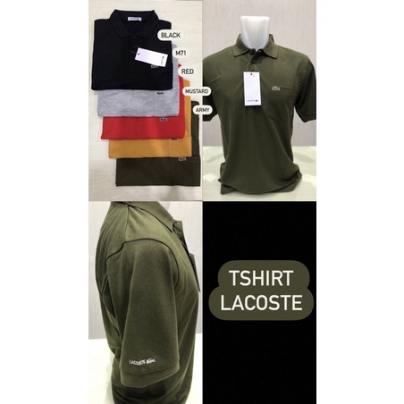 Kaos Kerah Lacoste Original