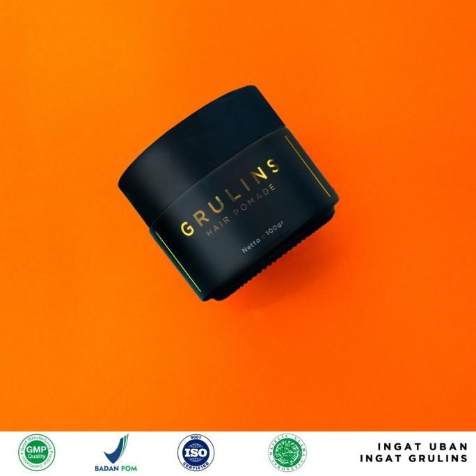 Spesial Grulins Hair Pomade Obat Uban Original Penghilang Uban Limited