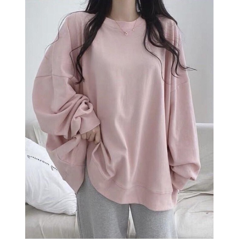 Sweater Wanita Ghina Sweater Oversize Wanita Fleece