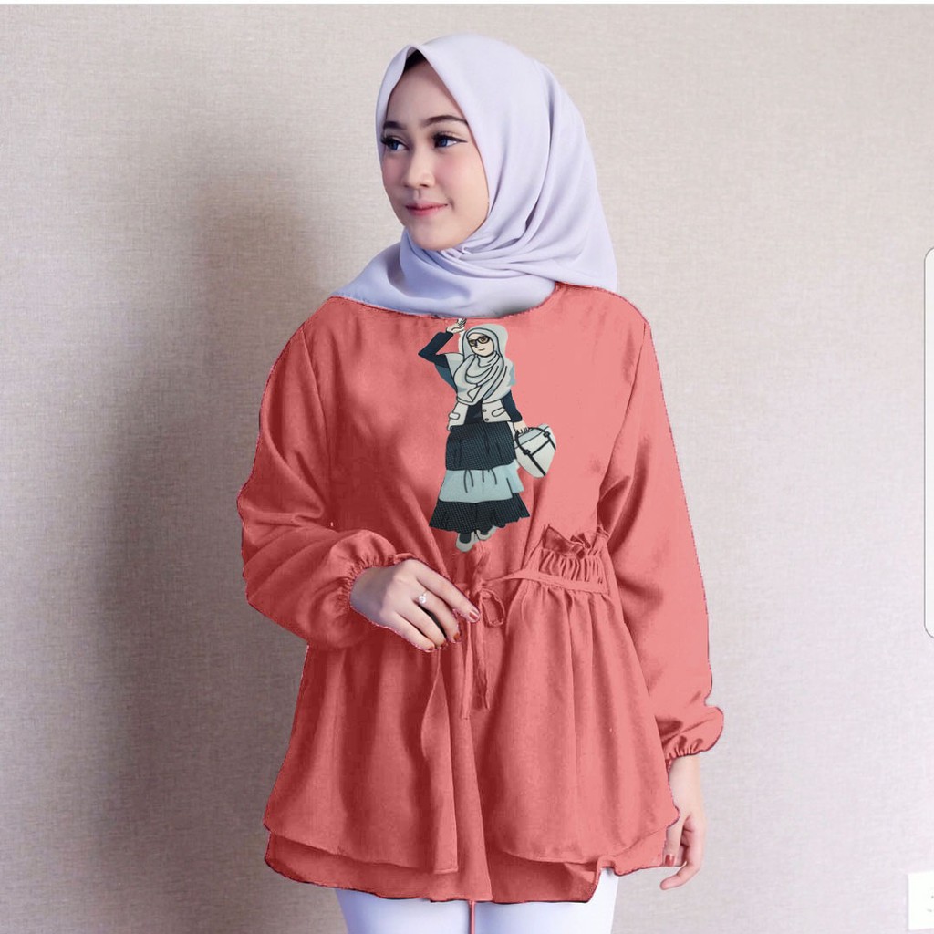 FWG - BLOUSE LOLITA / ATASAN / BLOUSE WANITA / PAKAIAN WANITA / ATASAN WANITA