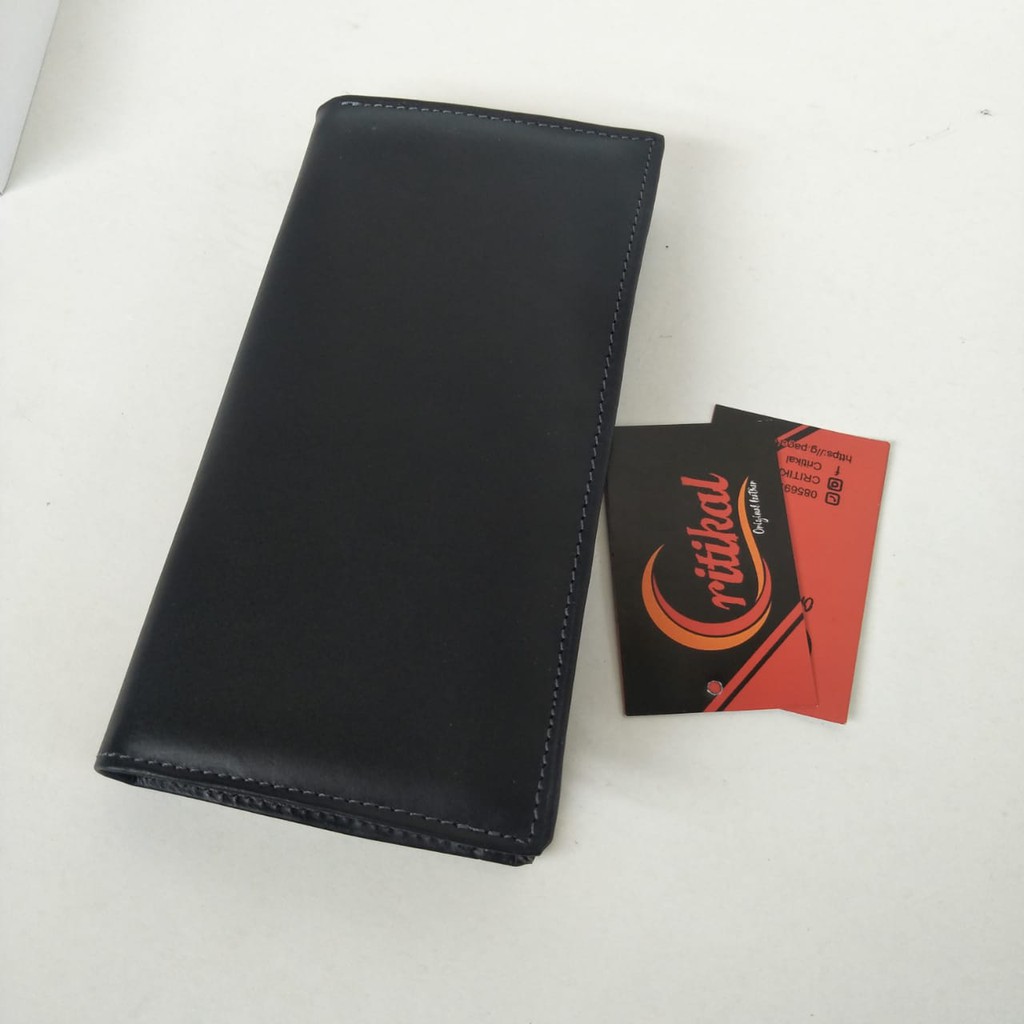 DOMPET PRIA/WANITA KULIT ASLI IMPERIAL HORSE BLACK