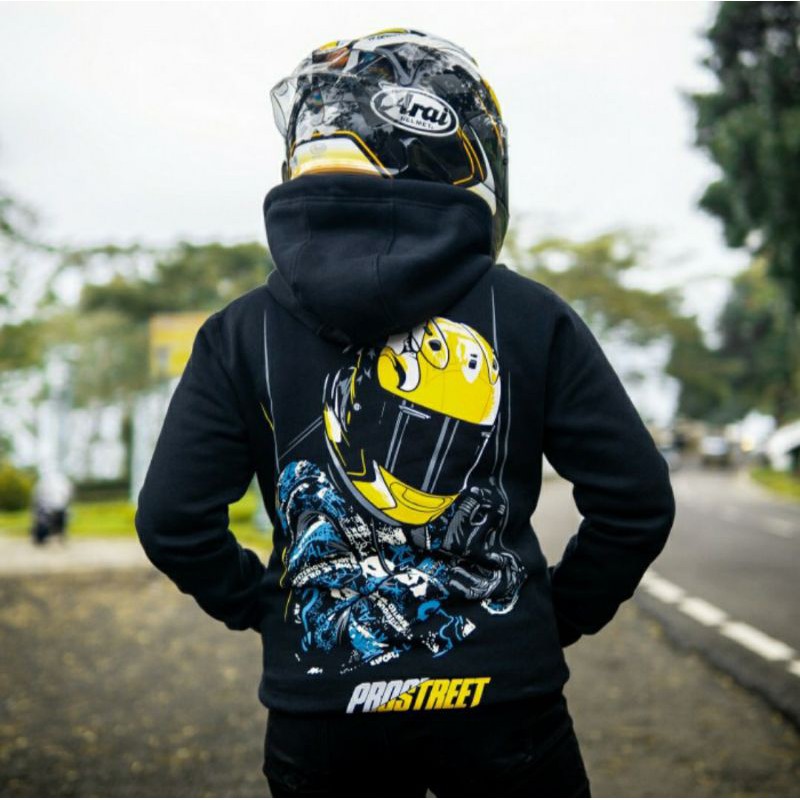 HOODIE PROSTREET X KENNY V2 ORIGINAL BLACK