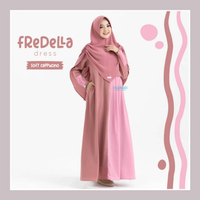 Fredella dress by silmee indonesia