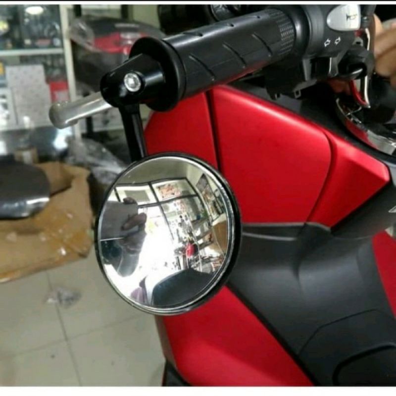 SPION JALU BULAT/SPION BAR END /Spion jalu bulat kaca spion bulat jalu stang