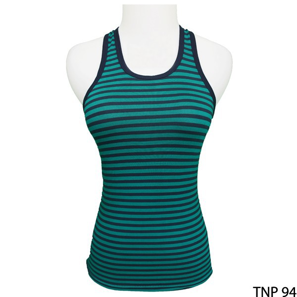 Pakaian Tanktop Distro Spandek Hijau-Hitam – TNP 94