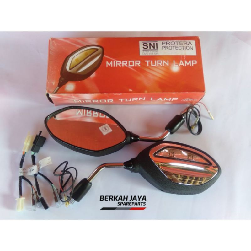 Spion LED Lampu Original Honda Vario Beat/Beat 2020 Genio-Beat Gagang Chrome