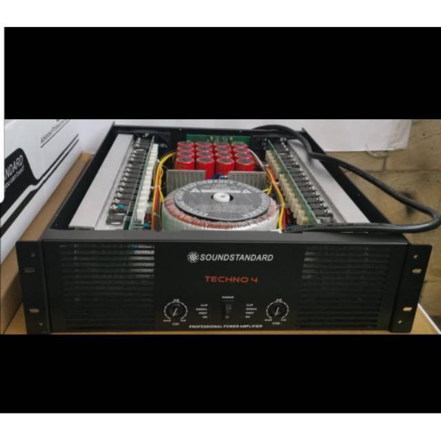 Power Amplifier Soundstandard Techno 4/Techno4  Generasi Baru