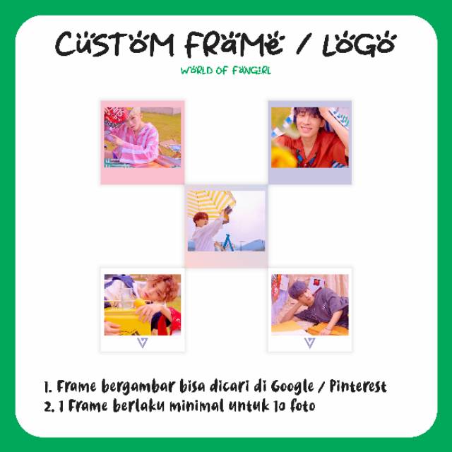 CETAK FOTO POLAROID TIPE C (Ratio foto 4:3)  WATERPROOF