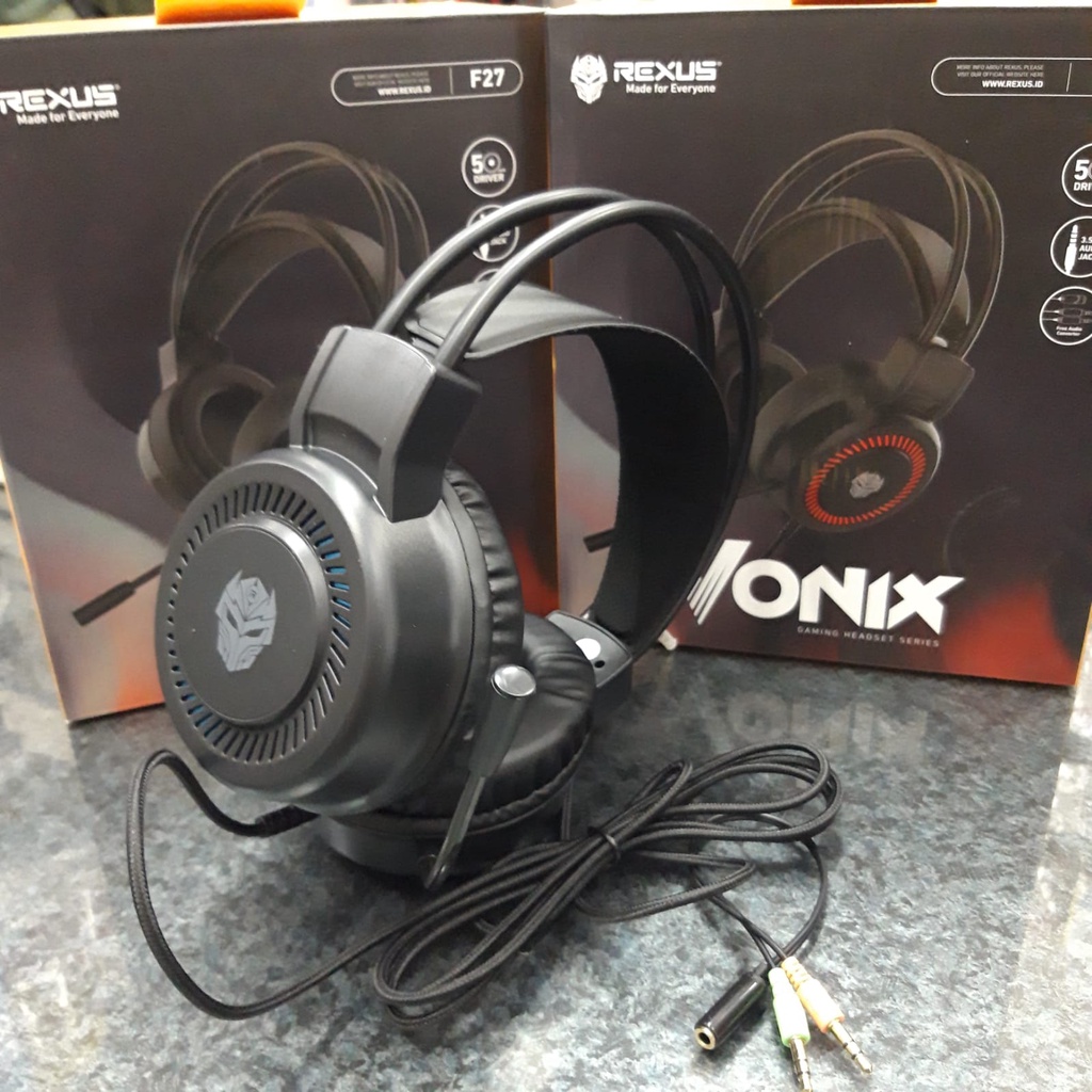 Rexus F27 Headphone Gaming Rexus Vonix F27