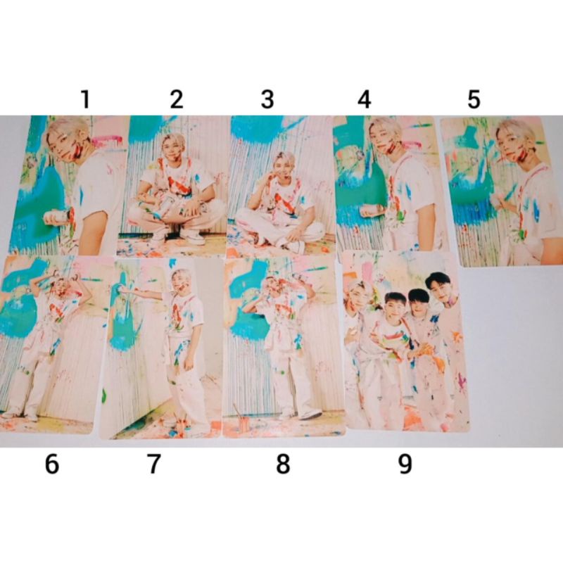 SEVENTEEN WONWOO HOSHI OFFICIAL PHOTOCARD PC FACE THE SUN CARAT VER