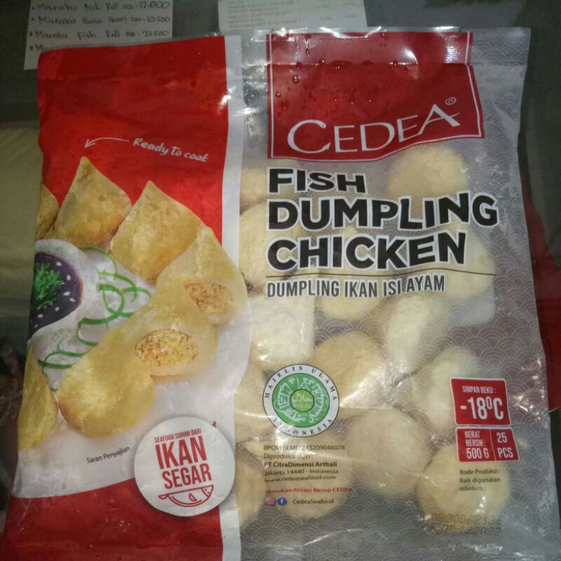 

Cedea Dumpling Chicken 500gr