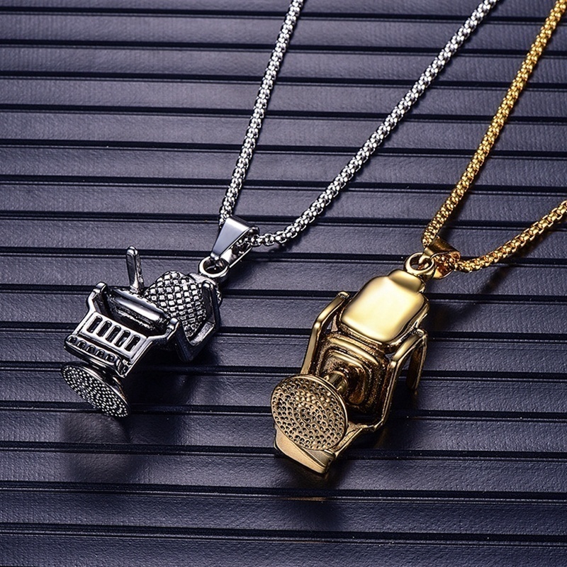 New fashion barber's chair Pendant Necklace men's Barber jewelry