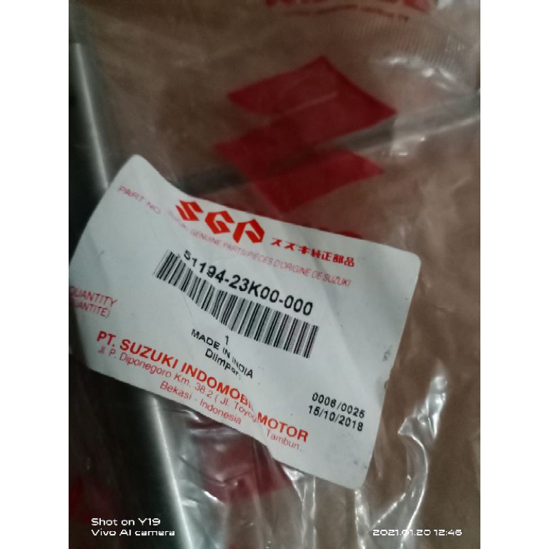SULING SHOCK DEPAN SUZUKI GSX 150 SGP ORISINIL 51194-23K00-000